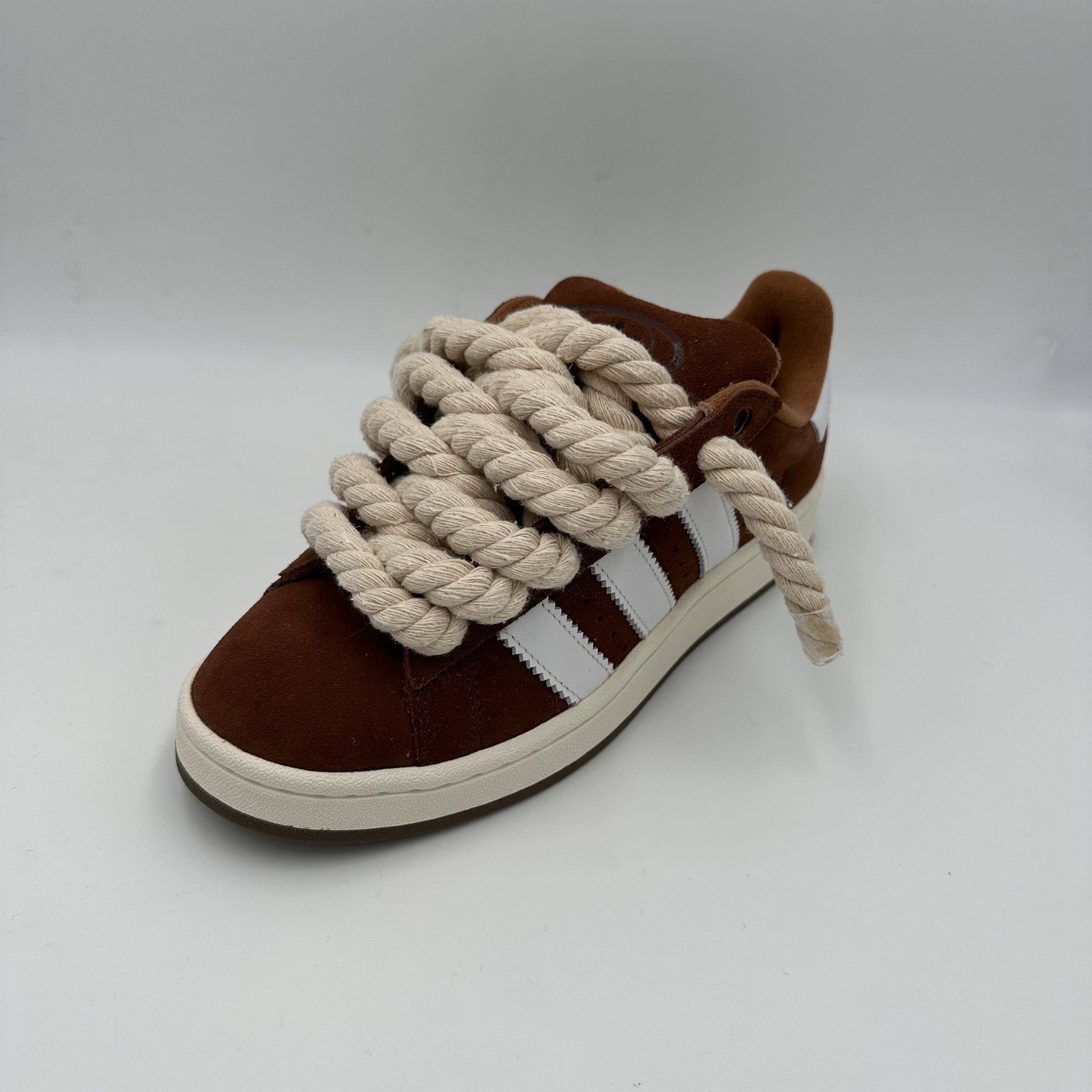 Adidas Campus 00s Brown “Rope Laces” Cream - EV8 Style
