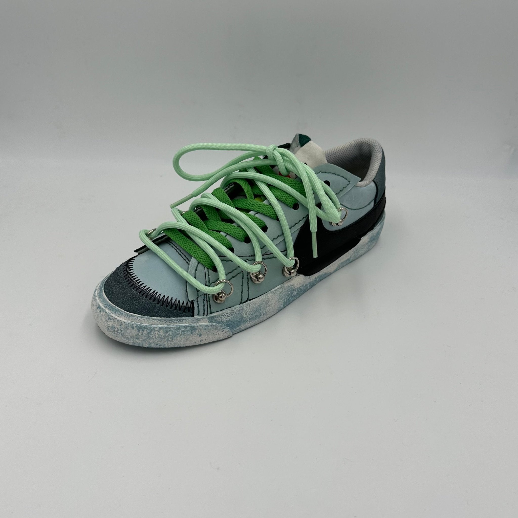 Nike Blazer Low '77 Jumbo Dark Green “Over Laces Water Green" - EV8 Style