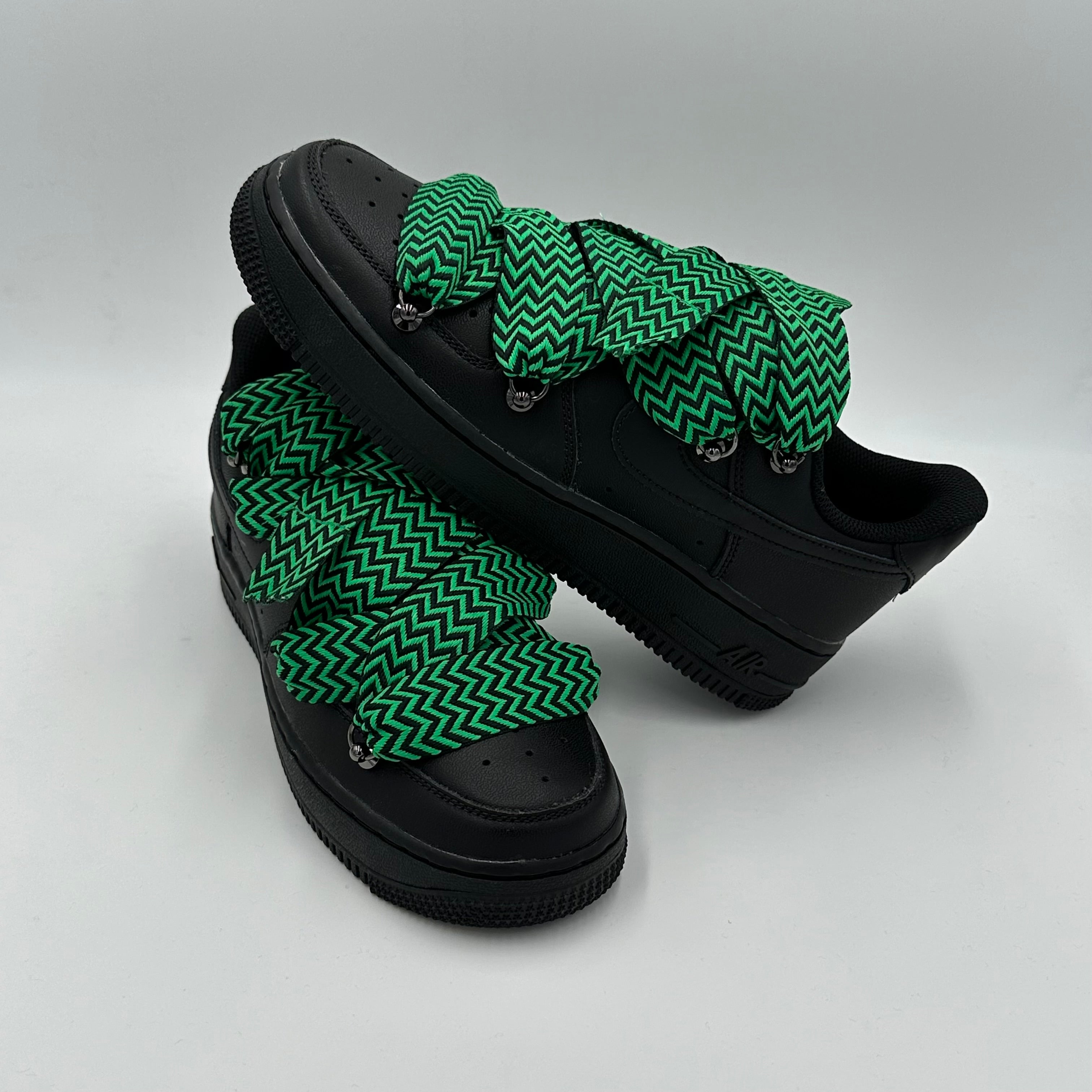 Nike Air Force 1 “Lanvin Black & Green" - EV8 Style